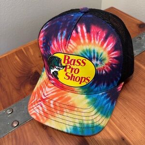 Bass Pro Shops Multicolor Tie-Dye Cap YOUTH